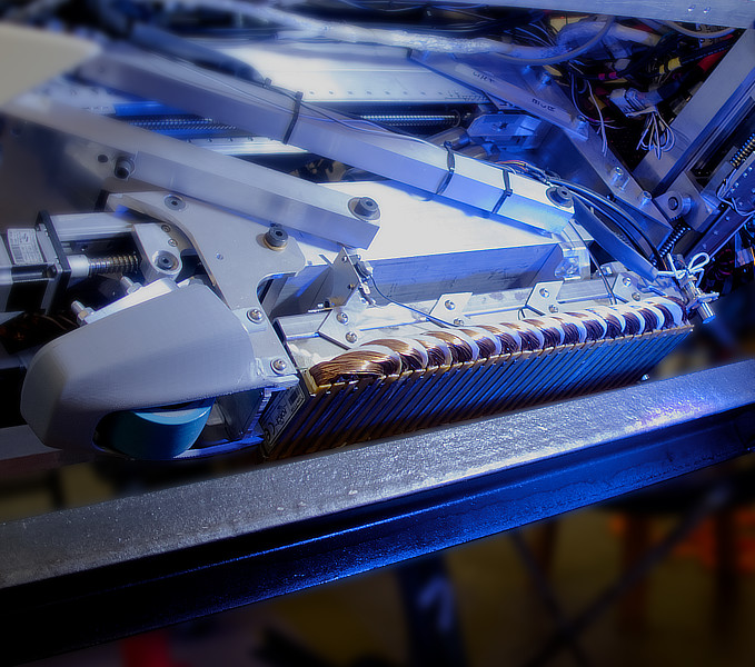 Linear contactless propulsion hardware